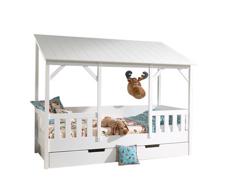 Chambres complètes-Combinaison de chambre d'enfant Housebed 4-Vipack-mailleux-0