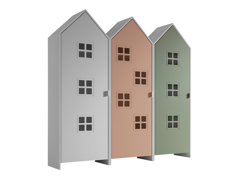 Chambres complètes-Combinaison de chambre d'enfant Casami 7-Vipack-mailleux-0