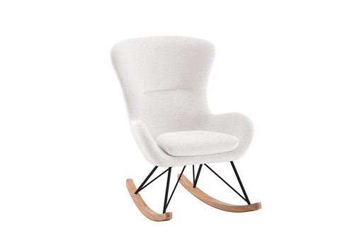 Chaise à bascule-ROCKY CHAISE À BASCULE MAXI BOUCLÉ BLANC-Vipack-mailleux-0