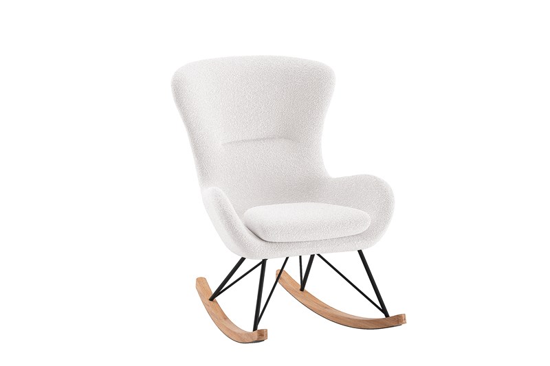Chaise à bascule-ROCKY CHAISE À BASCULE MAXI BOUCLÉ BLANC-Vipack-mailleux-0