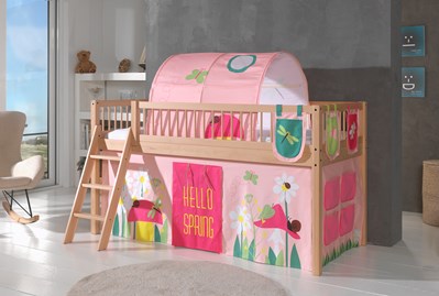 Chambres complètes-Combinaison de chambre d'enfant Forrest Beech hêtre naturel-Vipack-mailleux-1
