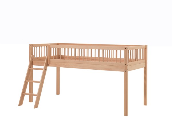 Lit mi-hauteur-FORREST LIT MI-HAUTEUR 90 x 200 cm HÊTRE NATUREL-Vipack-mailleux-0