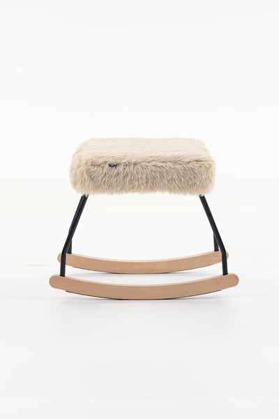 Chaise à bascule-ROCKY REPOSE-PIEDS MIKA BEIGE-Vipack-mailleux-3