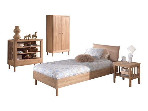 Chambres complètes-Combinaison de chambre d'enfant Forrest Oak 2-chêne-Vipack-mailleux-0
