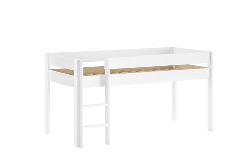 Lit mi-hauteur-PRIMO LIT MI-HAUTEUR 90 x 200 cm BLANC-Vipack-mailleux-0