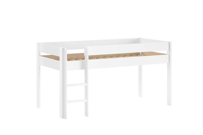 Lit mi-hauteur-PRIMO LIT MI-HAUTEUR 90 x 200 cm BLANC-Vipack-mailleux-0