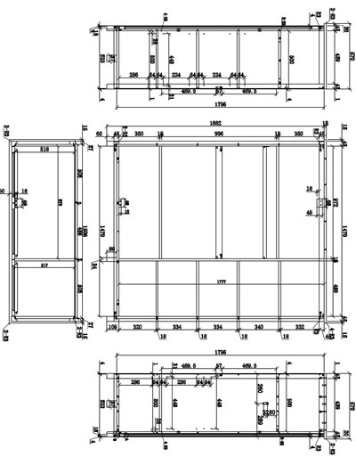 Chambres complètes-Combinaison de chambre d'enfant Amori 8-blanc-Vipack-mailleux-14