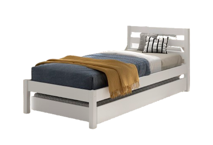 Chambres complètes-Combinaison de chambre d'enfant Pino finition blanc-Vipack-mailleux-0