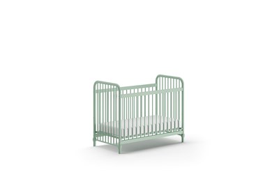 Lit bébé-BRONXX LIT BÉBÉ 60 x 120 cm OLIVE GREEN-Vipack-mailleux-3