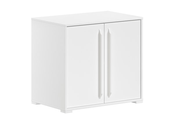 Commode-SAM COMMODE 2 PORTES POUR LIT MI-HAUTEUR BLANC-Vipack-mailleux-0
