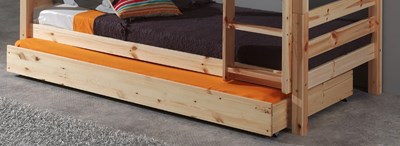 Lit tiroir-PINO LIT GIGOGNE 90 x 190 cm NATUREL-Vipack-mailleux-1