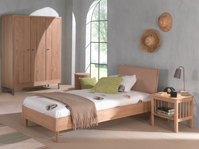 Chambres complètes-Combinaison de chambre d'enfant Forrest Oak 2-chêne-Vipack-mailleux-1