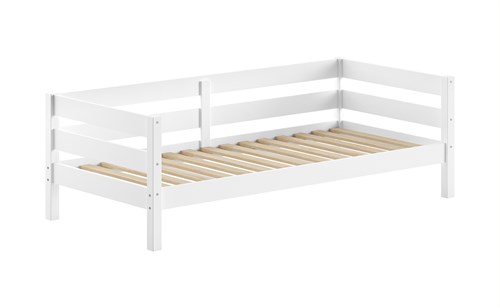 Lit enfant-MARGRIT LIT CAPITAINE (93) 90 x 200 cm BLANC-Vipack-mailleux-0