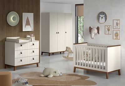 Chambres complètes-Combinaison de chambre d'enfant Sezane 4-clay-Vipack-mailleux-1