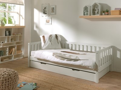 Chambres complètes-Combinaison de chambre d'enfant Fritz 0-blanc-Vipack-mailleux-1