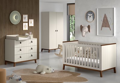 Chambres complètes-Combinaison de chambre d'enfant Sezane 4-clay-Vipack-mailleux-1