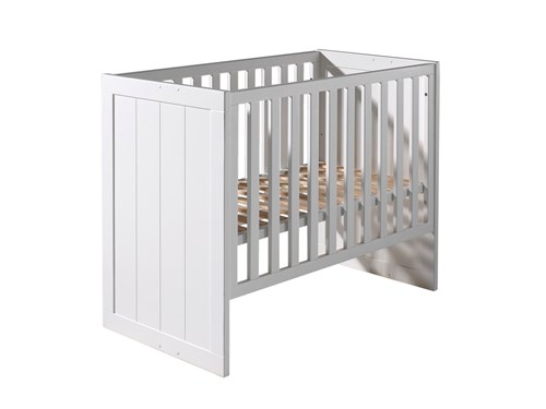 Lit bébé-ERIK LIT BÉBÉ 60 x 120 cm BLANC-Vipack-mailleux-0