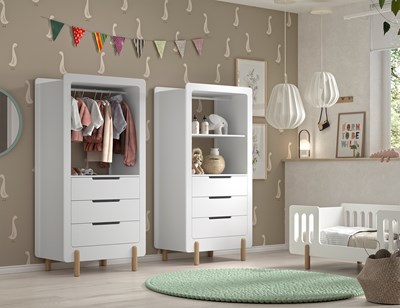 Chambres complètes-Combinaison de chambre d'enfant Smile-Vipack-mailleux-6