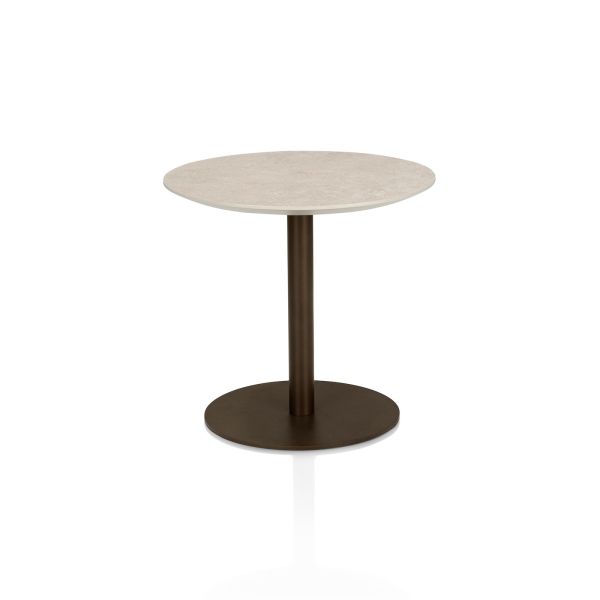 Tables de salon-Modesto, Table d’appoint 50 cm ronde-Xooon-mailleux-0