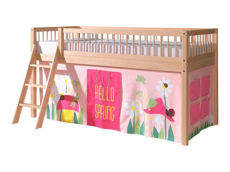 Chambres complètes-Combinaison de chambre d'enfant Forrest Beech hêtre naturel-Vipack-mailleux-0