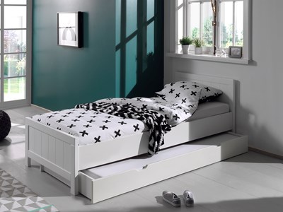Chambres complètes-Combinaison de chambre d'enfant Erik 2-blanc de la collection erik-Vipack-mail-7