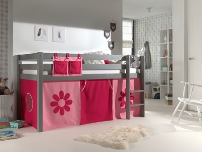 Textile-TEXTILES PINK FLOWER HOUSSE POUR LIT COMPACT PINOSCOTT-Vipack-mailleux-1