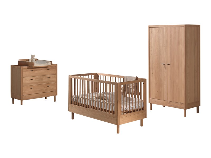 Chambres complètes-Combinaison de chambre d'enfant Forrest Oak 2-chêne-Vipack-mailleux-0
