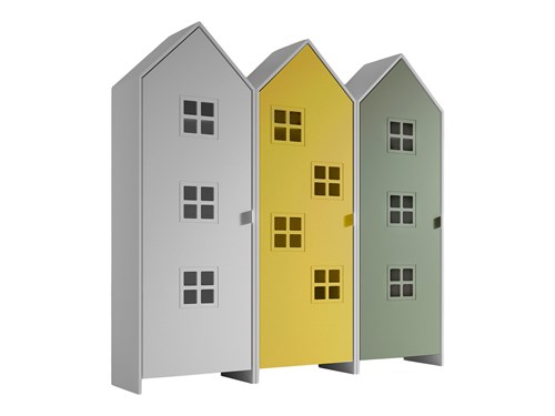 Chambres complètes-Combinaison de chambre d'enfant Casami 9-Vipack-mailleux-0