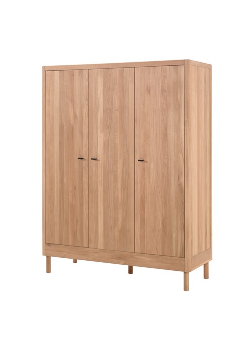 Garde-robe-FORREST ARMOIRE 3 PORTES CHÊNE-Vipack-mailleux-0