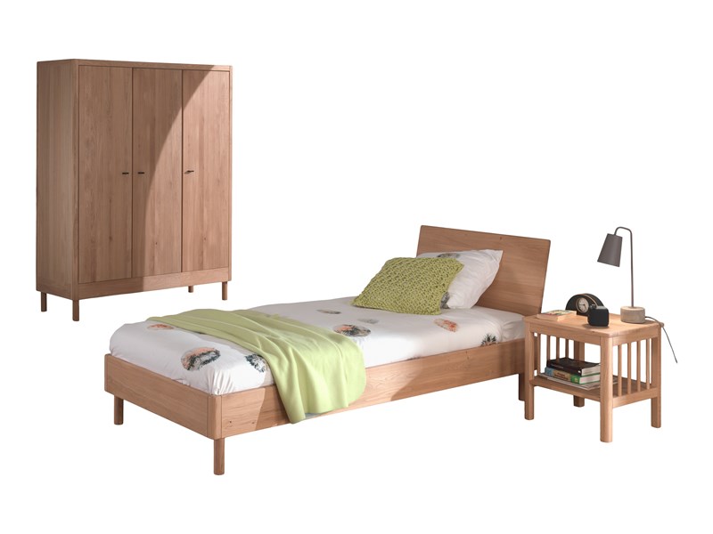 Chambres complètes-Combinaison de chambre d'enfant Forrest Oak 2-chêne-Vipack-mailleux-0
