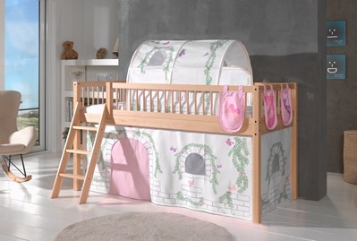 Chambres complètes-Combinaison de chambre d'enfant Forrest Beech hêtre naturel-Vipack-mailleux-1
