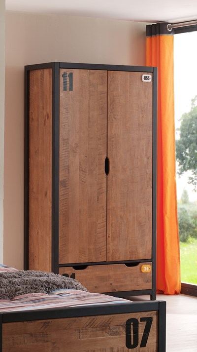 Chambres complètes-Combinaison de chambre d'enfant Alex 4-Vipack-mailleux-12