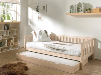 Chambres complètes-Combinaison de chambre d'enfant Fritz 0-milky pine-Vipack-mailleux-6