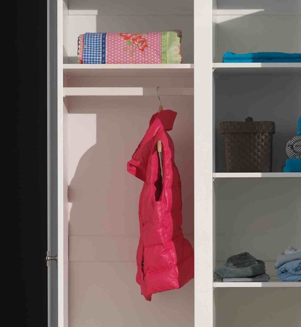 Tablette-ROBIN ARMOIRE 3 PORTES TRINGLE SUPPLÉMENTAIRE BLANC-Vipack-mailleux-0