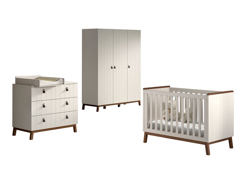 Chambres complètes-Combinaison de chambre d'enfant Sezane 4-clay-Vipack-mailleux-0