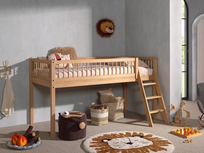 Chambres complètes-Combinaison de chambre d'enfant Forrest Oak chêne-Vipack-mailleux-8