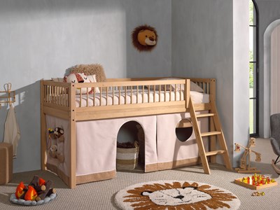 Chambres complètes-Combinaison de chambre d'enfant Forrest Oak chêne-Vipack-mailleux-5