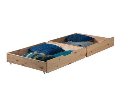 Chambres complètes-Combinaison de chambre d'enfant Pino finition naturelle-Vipack-mailleux-5