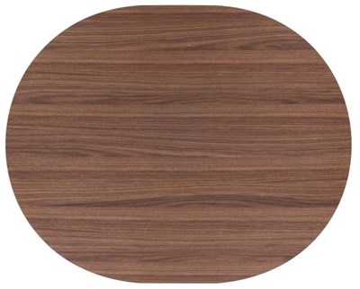 Tables de salle à manger-Brianza, table 150 x 120 cm - placage de noyer - crème-Xooon-mailleux-1