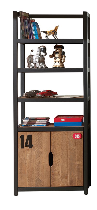 Chambres complètes-Combinaison de chambre d'enfant Alex 8-Vipack-mailleux-9