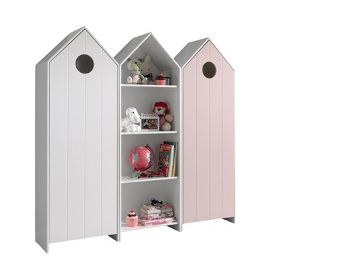 Chambres complètes-Combinaison de chambre d'enfant Casami 1-Vipack-mailleux-0
