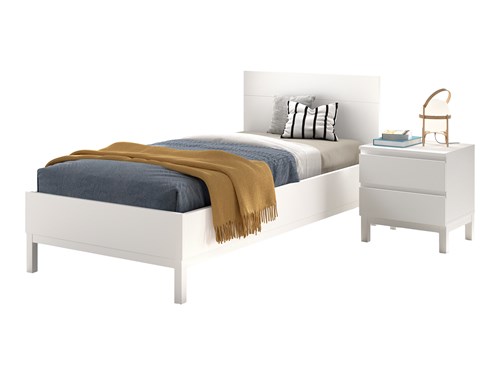 Chambres complètes-Combinaison de chambre d'enfant Eva 4-blanc-Vipack-mailleux-0