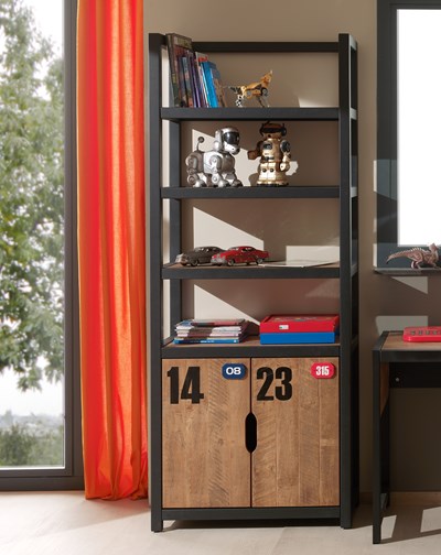 Chambres complètes-Combinaison de chambre d'enfant Alex 9-Vipack-mailleux-14