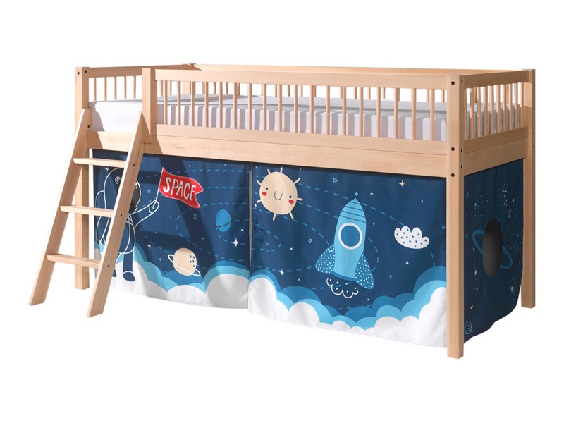 Chambres complètes-Combinaison de chambre d'enfant Forrest Beech hêtre naturel-Vipack-mailleux-0