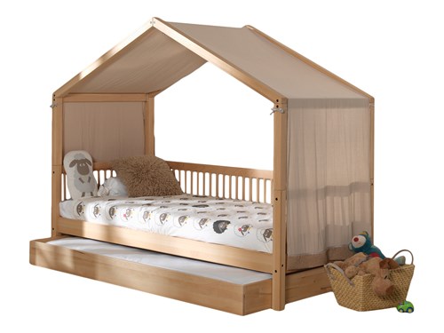 Chambres complètes-Combinaison de chambre d'enfant Forrest Beech hêtre nature-Vipack-mailleux-0