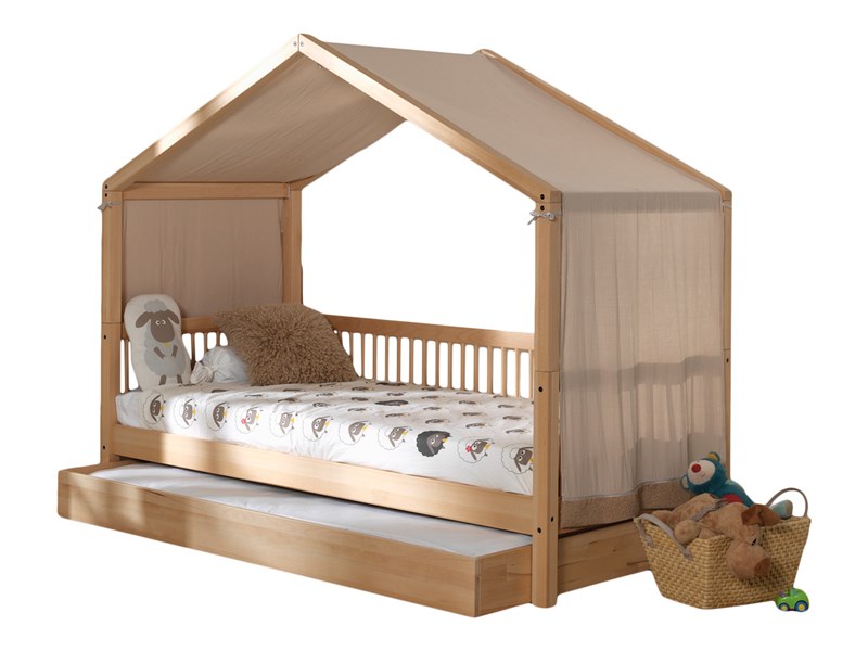 Chambres complètes-Combinaison de chambre d'enfant Forrest Beech hêtre nature-Vipack-mailleux-0
