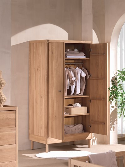 Chambres complètes-Combinaison de chambre d'enfant Forrest Oak 2-chêne-Vipack-mailleux-16