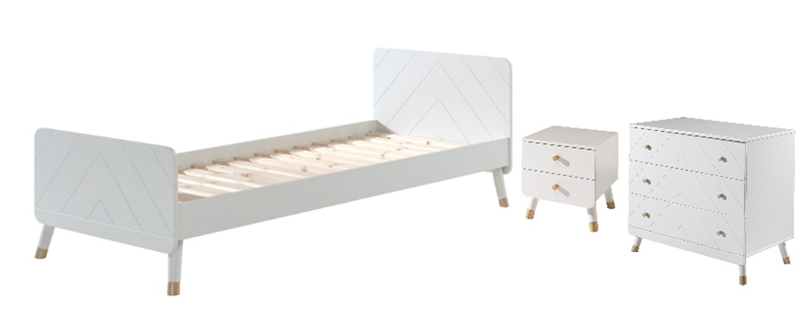 Chambres complètes-Combinaison de chambre d'enfant Billy 4-Vipack-mailleux-0