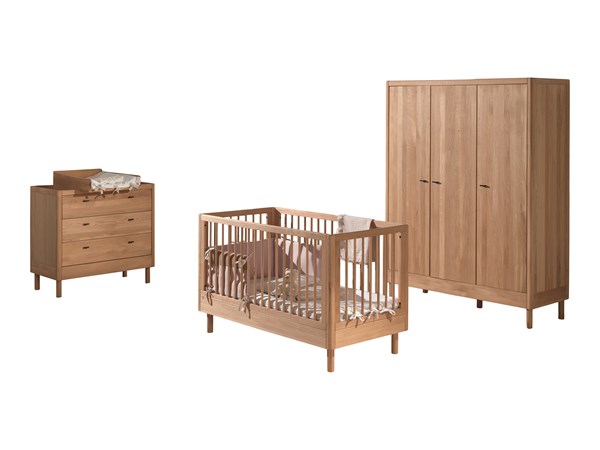 Chambres complètes-Combinaison de chambre d'enfant Forrest Oak 2-chêne-Vipack-mailleux-0