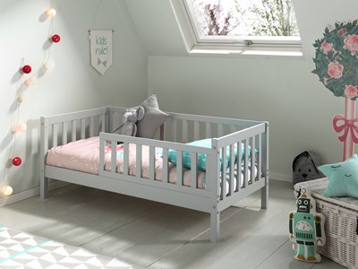 Lit enfant-TOD LIT JUNIOR (70) 70 x 140 cm GRIS-Vipack-mailleux-1